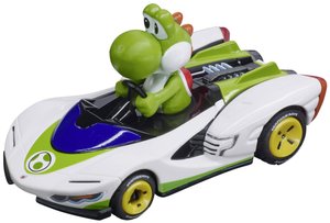 IŚĆ !!! Nintendo Mario Kart - P-Wing - Yoshi Samochód Carrera 20064183 1 szt.