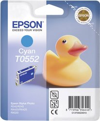 Tusz Epson T055240, oryginalny, cyjan