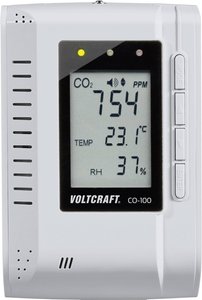 Miernik dwutlenku węgla VOLTCRAFT CO-100 0 - 3000 ppm