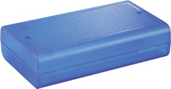 Obudowa uniwersalna Strapubox, tworzywo sztuczne, niebieski, (D x S x W) 124 x 72 x 30 mm, 1 szt.