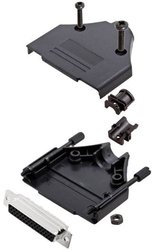 Zestaw listew żeńskich D-Sub TRU COMPONENTS TCDTPKP25HDS44K 7708460, rzędy: 3, styki: 44, 180 °, 1 szt.