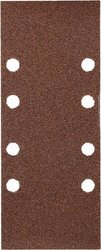 Paski ścierne, WOOD &amp, METAL, korund, 93 x 230 mm, perforowane, TYP B, K 120 Papier ścierny kwb  818212 230 mm 10 szt.