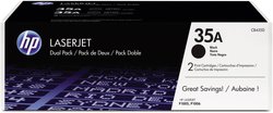 Toner HP 35A, CB435AD, oryginalny, 2 x czarny