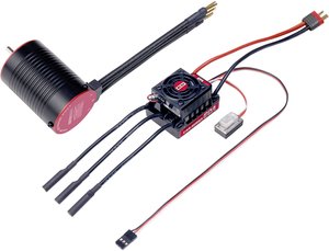Zestaw napędowy bezszczotkowy do modeli RC 1:10 Reely Onroad Combo