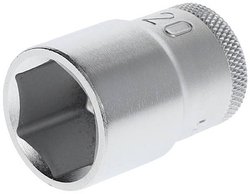 19 20 - GEDORE - nasadka 1/2'' 6-kątny 20 mm Nasadka 20 mm Gedore 19 20 6131420  1 szt.