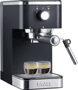 Ekspres do espresso Graef ES402EU, czarny, 1400 W, 15 bar