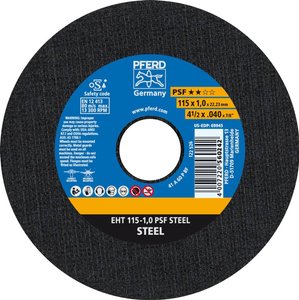 Tarcza tnąca prosta PFERD PSF STEEL 61730010 115 mm 25 szt.