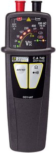 Dwubiegunowy tester napięcia Chauvin Arnoux C.A 742 CAT IV 600 V