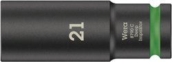 Nasadka 21 mm Wera 8790 C Impaktor Deep 05004837001 wewnętrzny sześciokąt 1 szt.