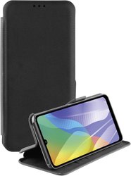 Vivanco CWVVHY6PBK Futerał booklet Huawei Y6p czarny Funkcja podstawki, Odporny na wstrząsy, Wodoodporny