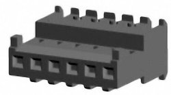 Listwa kołkowa, żeńska, standardowa TE Connectivity MTA-100 3-644540-4, wire-to-wire, piny: 4, 5 A, 1 szt.