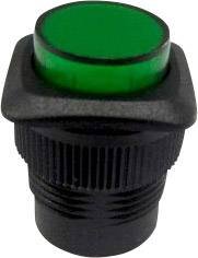 Przełącznik wciskany TRU COMPONENTS TC-R13-508B-05YL 1587742, 16 mm, 250 V/AC, 1.5 A, 1 szt.