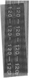 Siatka płócienna SZPACHLA I PŁYTY G-K, 115 x 280 mm, 120 Zestaw siatek szlifierskich kwb 854820 5 szt.