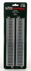 2-150 H0 Kato Unitrack Tor- prosty 246 mm