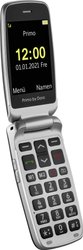 Primo 418 by doro grafit - duże klawiszowe narzędzia z plus dodatkowe bezpieczeństwo! Telefon komórkowy dla Seniora Primo by DORO 418, 2.8 cal, 3 MPx