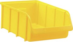 Skrzynka magazynowa Hünersdorff 675200 (S x W x G) 489 x 312 x 184 mm żółty 1 szt.
