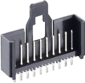 Minimoduł listwy zaciskowej z blokadą Lumberg 2,5 MSF 02, RM 2,5 mm, 2-pin, 5 A