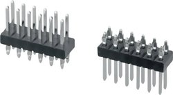 Listwa pinowa prosta W & P Products 944PFS-12-006-00, RM 2,54 mm, 2x3 pin, 3 A, czarna