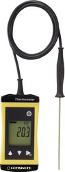 Termometr uniwersalny G1710 wraz z czujnikiem zanurzeniowym z ø 3 mm Termometr typu Pt1000 Greisinger G1710 610810, -70 - +250 °C