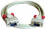 Kabel szeregowy LINDY 31527, [1x złącze męskie D-SUB 9-pin - 1x złącze męskie D-SUB 9-pin], 5.00 m