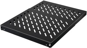 Rittal półka na urządzenia, wbudowany na stałe, 482,6 mm (19''), 1 HE, 400 - 600 mm Półka na urządzenia Rittal  5501.675 1 szt.