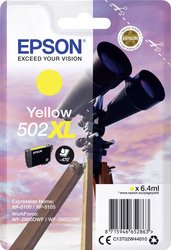Epson atrament T02W4, 502XL tusz oryginalny  Żółty C13T02W44010