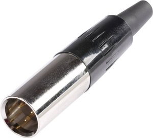 Złącze kablowe mini XLR, męskie, 3-Pin Hicon HI-XMCM3