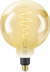 Filament w kształcie kuli WiZ 40W E27 XL Bursztynowy (TW) pojedyncze opakowanie Żarówka LED WiZ 871869978683001 E-27 6 W = 25 W 390 lm 1 szt.