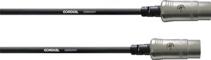 kabel MIDI Cordial CFD 0,6 AA [1x złącze męskie XLR 5 pin - 1x złącze męskie XLR 5 pin] 0.60 m czarny