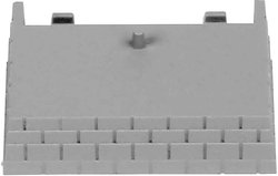 Podstawa toru pościelowego do klipsa łączącego (6 sztuk) Podstawa przyłączeniowa klipsu Piko H0 55447