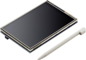 TRU COMPONENTS 8,89 cm (3.5) ekran dotykowy dla Raspberry Pi® - 320 x 480'' Monitor dotykowy TRU COMPONENTS  8.9 cm (3.5 cal) 320 x 480 Pixel
