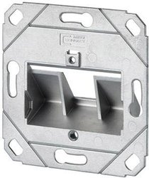 Gniazdo sieciowe podtynkowy Metz Connect 130B20D11200KE Wkład bez wyposażenia 1 Port