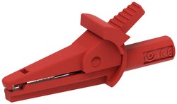 Zacisk krokodylowy Electro PJP 5002-IEC-d4-CD1-R 5002-IEC-d4-CD1-R Maksymalny zakres zacisku: 9 mm Długość: 51 mm czerwony 1 szt.