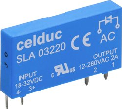 Przekaźnik SSR celduc® relais TC-GSR-1-25DD 4 A 32 V/AC, 32 V/DC  1 szt.