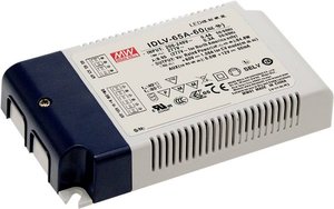 Mean Well IDLV-65A-48 Sterownik LED, Transformator LED  Stałonapięciowy 64.8 W 0 - 1.35 A 48 V/DC Ściemniacz, Układ PFC, Zabezpieczenie przed przeciążeniem, Zabezpieczenie przed przepięciem, Montaż w strefach zagrożonych wybuchem 1 szt.