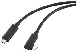 Kabel wyświetlacza USB-C® Renkforce RF-5625884, USB 3.2 Gen2, Złącze męskie USB-C®, 10.00 m