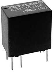 Przekaźnik drukowany Zettler Electronics AZ957-1C-12DSE, monostabilny, 1 cewka, 60 V/DC, 125 V/AC, 1 A, 1 szt.