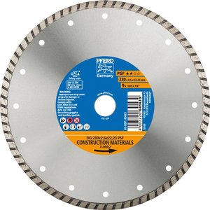 PFERD 68023222 Dg Psf Tarcza tnąca diamentowa Średnica 230 mm Średnica otworu 22.23 mm  1 szt.