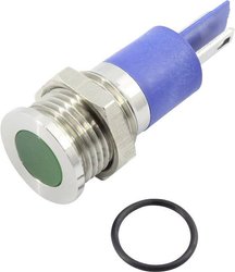 Lampka sygnalizacyjna LED TRU COMPONENTS TC-92106c42 1605982, 200 mcd, 12 V DC/AC, 12 mm