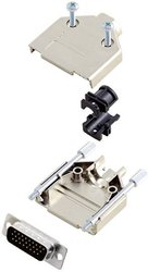 Zestaw listew męskich D-Sub TRU COMPONENTS TCDTPKM15HDP26K 7708820-SR, rzędy: 3, styki: 26, 180 °, 1 szt.