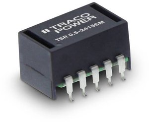 Przetwornica DC/DC, SMD TracoPower TSR 0.5-2433SM TSR 0.5-2433SM, SMD, 12 V/DC, 500 mA, 1 szt.