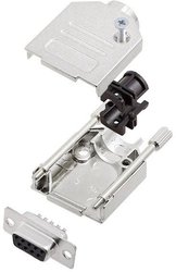 Zestaw listew żeńskich D-Sub Amphenol L17DTZK25+L77SDB25S, rzędy: 2, styki: 25, 180 °, 1 szt.