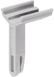 do montażu zatrzaskowego w otworze na mo szer. 15 mm, szara WAGO 2009-193 podstawka oznacznika grupowego TOPJOB® S