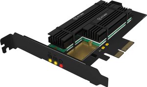 Karta ICY BOX PCI-E dla 2x SSD M.2 SSD - Konwerter - PCI Kontroler M.2 RAIDON IB-PCI215M2-HSL IB-PCI215M2-HSL