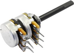 Potencjometr obrotowy  stereo 0.12 W 22 kΩ OMEG  1 szt.