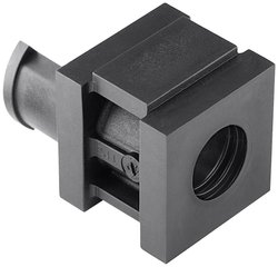 Pojedyncza wylewka HellermannTyton VP-S_11-12_Ins-sgl-PL-BK (20) 440-00013, (D x S x W) 21.10 x 21.10 x 21.80 mm, tworzywo sztuczne, 20 szt.