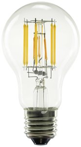 E-27  LED  6.5 W = 51 W  bursztynowy  Kształt gruszki   Żarówka LED Segula 55248 E-27 6.5 W = 51 W 650 lm bursztynowy 1 szt.