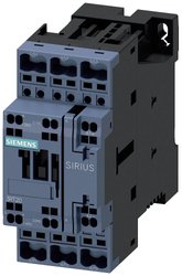 Stycznik, AC-3e, 25 A/11 kW/400V, 3-biegunowy, DC 24V, 1NO+1NC, zacisk sprężynowy Stycznik Siemens 3RT2026-2FB40 3RT20262FB40, 24 V/DC, 25 A, 1 szt.