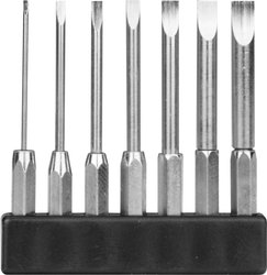 Bity Donau Elektronik MBS70, płaski, stal chromowo-niklowo-molibdenowa, 7 szt.