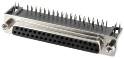 Listwa żeńska D-Sub Connfly DS1037-01-37FNAKT74, rzędy: 2, styki: 37, 1 szt.